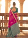 Sagarika By Ast Rich Silk Blend Zari Weaving Border Saree